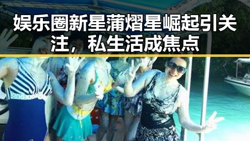 娱乐圈新星蒲熠星崛起引关注，私生活成焦点
